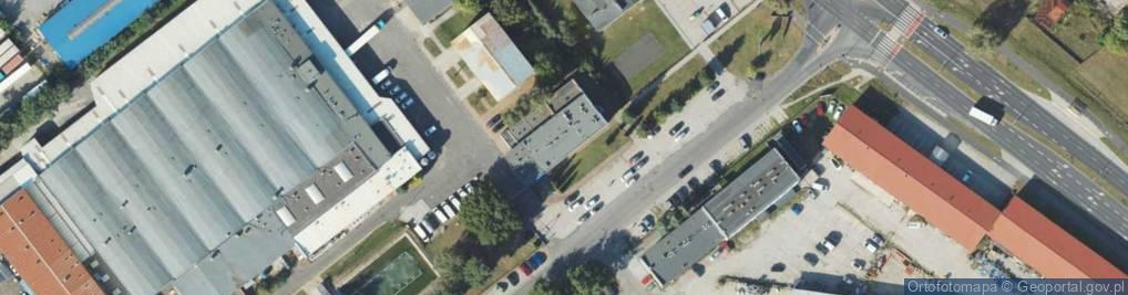 Zdjęcie satelitarne Nordis Chłodnie Polskie