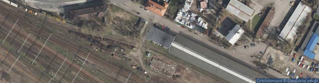 Zdjęcie satelitarne Norma Hurtownia Nabiałowo Spożywcza Jach Marian Janik Henryk Kościelny Tadeusz Lorenc Stanisław