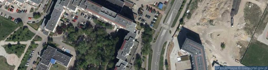 Zdjęcie satelitarne Nowacka M., Wrocław