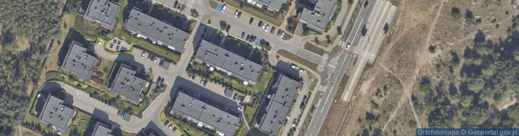 Zdjęcie satelitarne Nowak Bartosz Bano Firma Handlowo Produkcyjno Usługowa