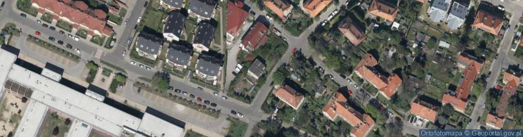 Zdjęcie satelitarne Nowak J., Wrocław