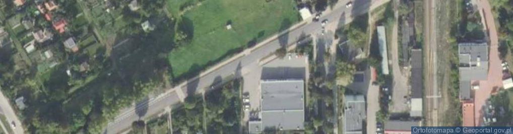 Zdjęcie satelitarne Nowoczesny Dom. Gramowska E. Okna Pcv
