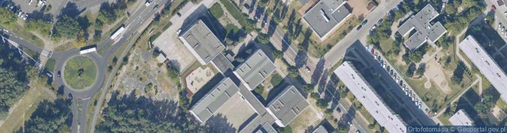 Zdjęcie satelitarne Nowosolski Uniwersytet Trzeciego Wieku