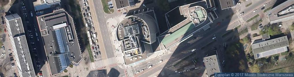 Zdjęcie satelitarne Nszz Pracowników Centrali Powszechnego Zakładu Ubezpieczeń