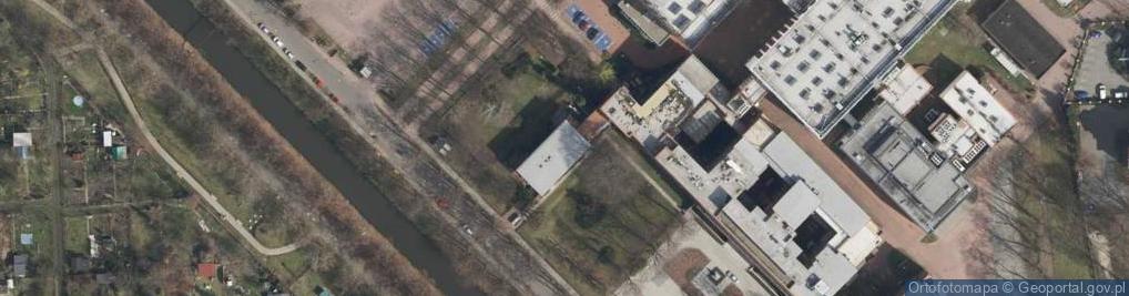 Zdjęcie satelitarne Nszz Solidarność-Górnośląski Szpital Onkologiczny w Gliwicach