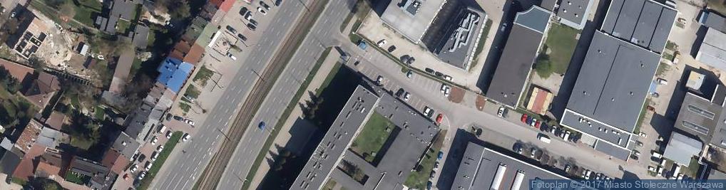 Zdjęcie satelitarne NSZZ "Solidarność" w PZL "Warszawa-Okęcie" 