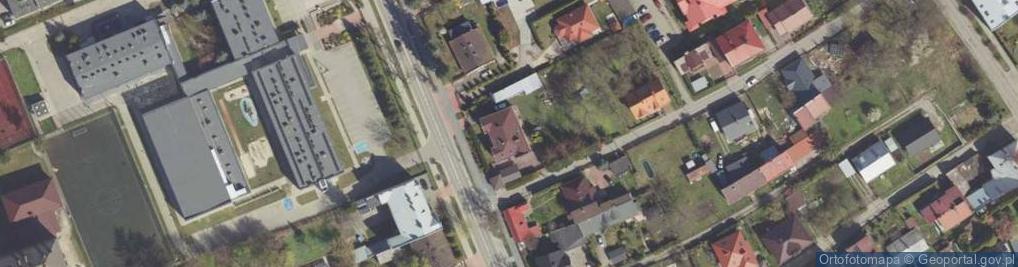 Zdjęcie satelitarne Nykun Ryszard - Turystyka i Korepetycje