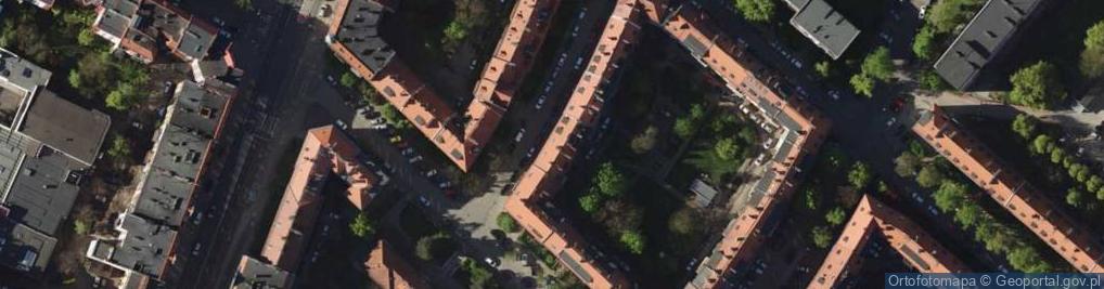 Zdjęcie satelitarne Nysler J., Wrocław
