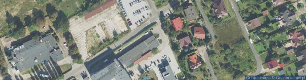 Zdjęcie satelitarne NZS i Poz Salus Ewa Goździewicz Go-Med