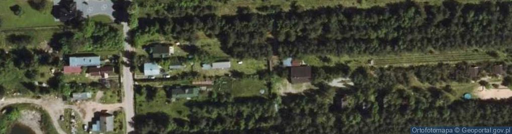 Zdjęcie satelitarne Obiekty Nocleg- Turystyczne i Miejsca Krótkotrwałego Zakwaterow.