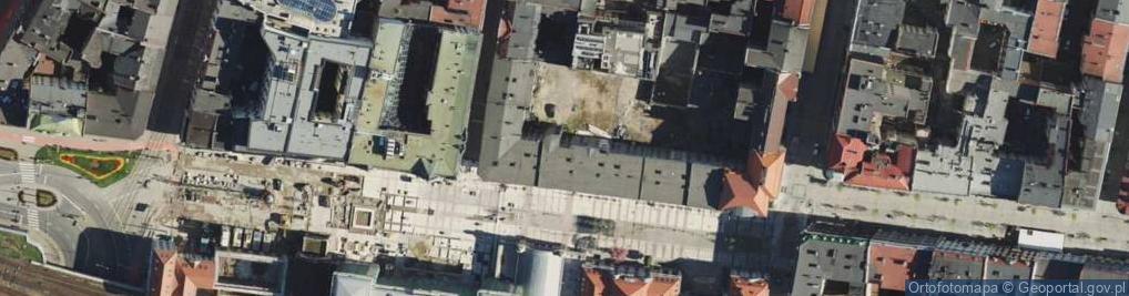 Zdjęcie satelitarne Obwód Lecznictwa Kolejowego w Katowicach SP z O z