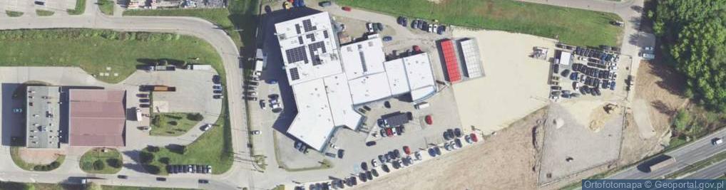 Zdjęcie satelitarne Ochrona tapicerki sosnowiec