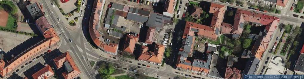 Zdjęcie satelitarne Oczyszczalnie Ścieków Halson Adam Selwet