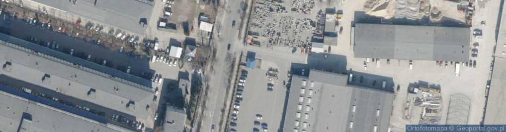 Zdjęcie satelitarne od A do z Centrum Dystrybucji w Likwidacji