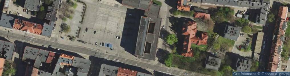 Zdjęcie satelitarne Oddział Katowicki Stowarzyszenia Naukowego Archeologów Polskich