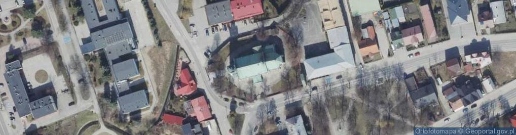 Zdjęcie satelitarne Oddział Terenowy Arka Specjalistyczna Poradnia i Telefon Zaufania w Dębicy