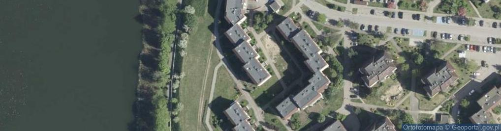 Zdjęcie satelitarne Oddział Związku Sybiraków Regionu Warmińsko Mazurskiego z Siedzibą w Ełku