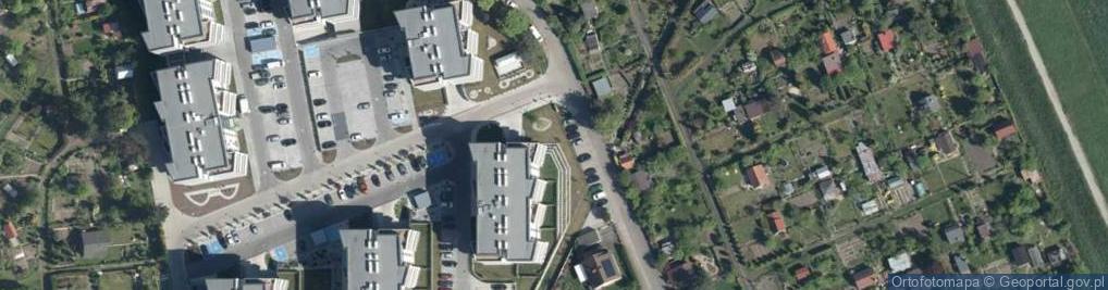 Zdjęcie satelitarne Odra