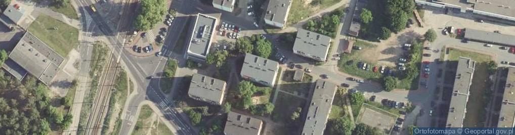 Zdjęcie satelitarne Odzież Obuwnie