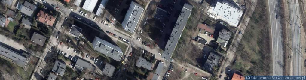 Zdjęcie satelitarne Oficyna Pracownia Architektoniczno Budow L Baranowicz Ł Żurawska