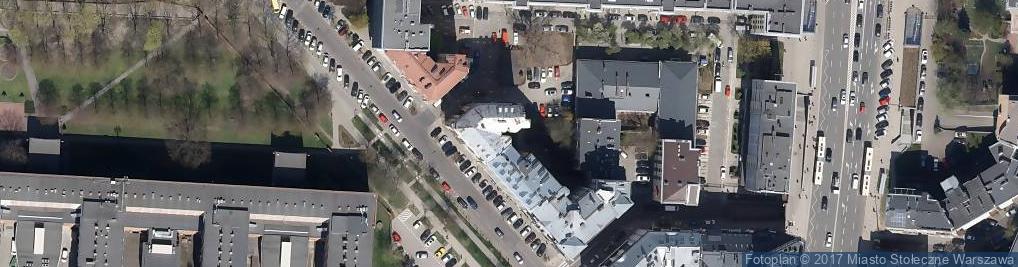Zdjęcie satelitarne Oficyna Wydawnicza Politechniki Warszawskiej