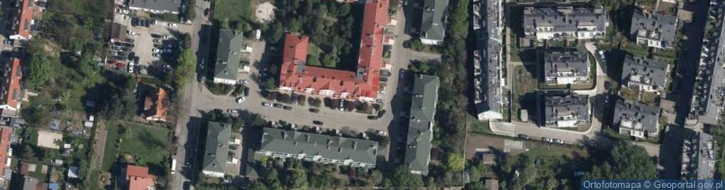Zdjęcie satelitarne Ogłaza R., Wrocław