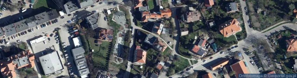 Zdjęcie satelitarne Ogólnobudowlane Usługi Mieszkaniowe "Marlux" Marek Burlikowski