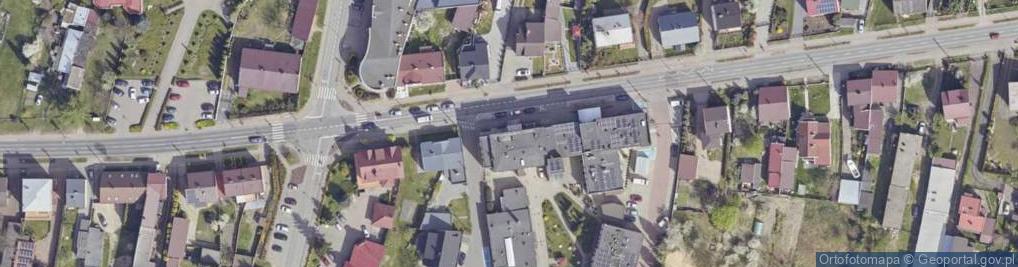 Zdjęcie satelitarne Ogólnopolski Związek Zawodowy Lekarzy Odział Terenowy w Wieruszowie