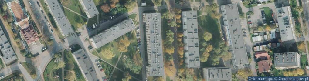 Zdjęcie satelitarne Ogólnopolskie Niezależne Stowarzyszenie Miłośników i Hodowców Psów i Kotów Rasowych Canis E Catus