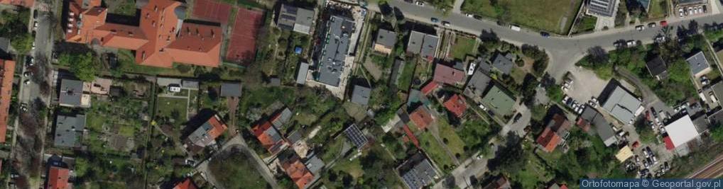 Zdjęcie satelitarne Ogrodowiak w., Wrocław