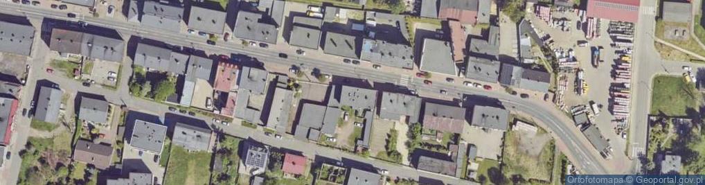 Zdjęcie satelitarne Okienko Gorzela Barbara i Grzegorz Bendkowski Damian Knosala Roman