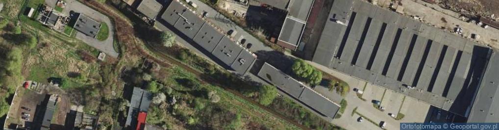 Zdjęcie satelitarne Okna bramy ogrodzenia - Katowice