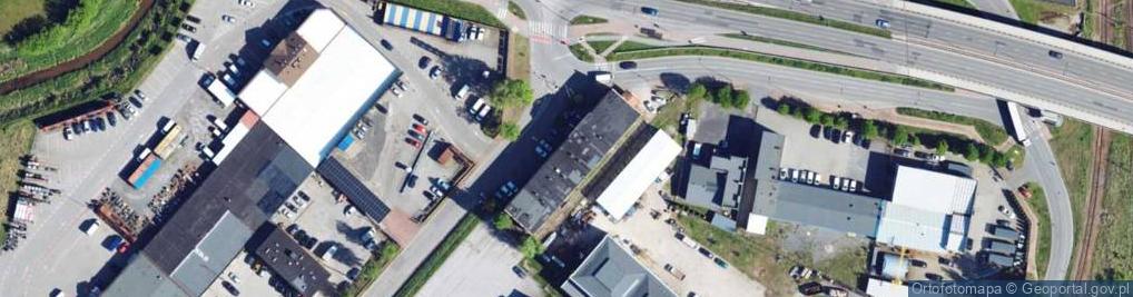 Zdjęcie satelitarne Okna Montex Dariusz Mizgała Łukasz Mizgała