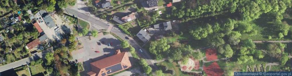 Zdjęcie satelitarne Oknopol Iwona Góralska Jerzy Błaszczyk