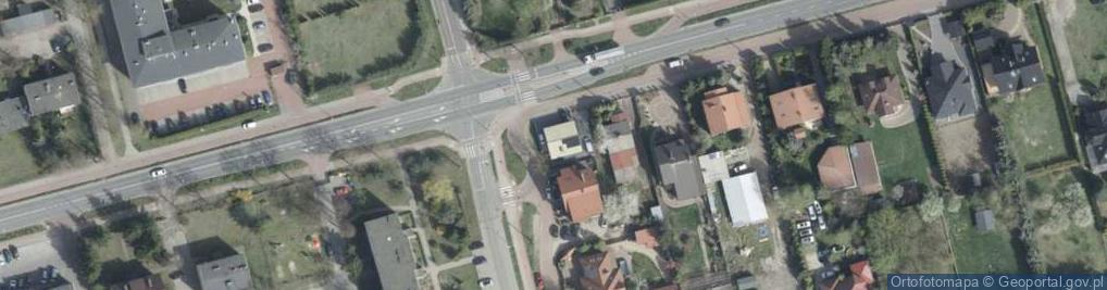 Zdjęcie satelitarne Oknostrefa Mariusz Wójcik