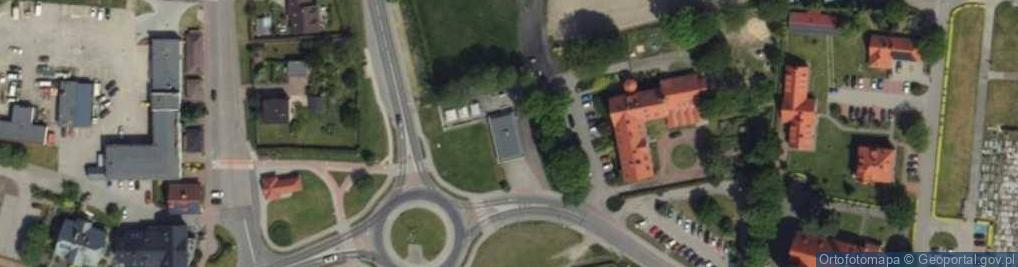 Zdjęcie satelitarne Oko Lasu