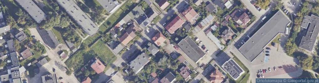 Zdjęcie satelitarne Okręg Polskiego Związku Wędkarskiego w Radomiu