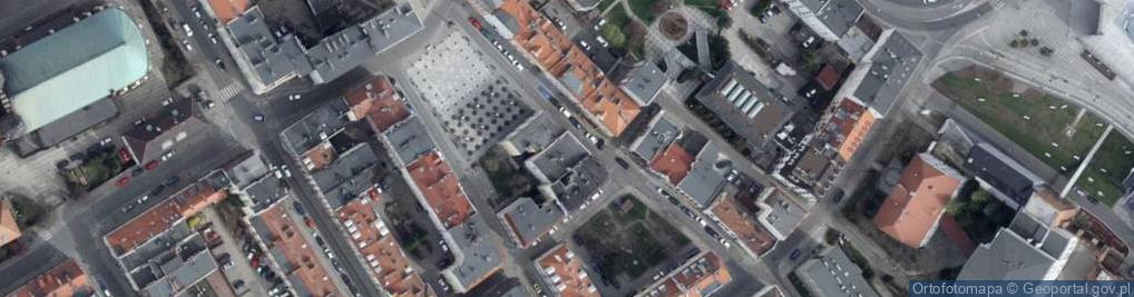 Zdjęcie satelitarne Okręg Polskiego Związku Wędkarskiego