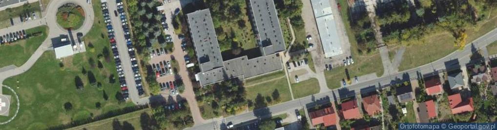 Zdjęcie satelitarne Okręgowa Izba Pielęgniarek i Położnych w Białej Podlaskiej