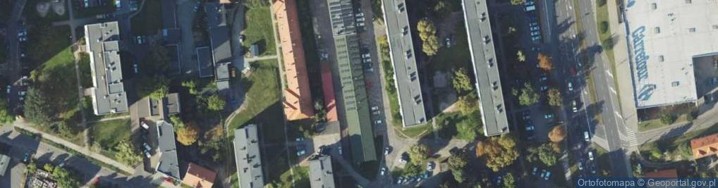 Zdjęcie satelitarne Okręgowe Przedsiębiorstwo Geodezyjno Kartograficzne Geomap