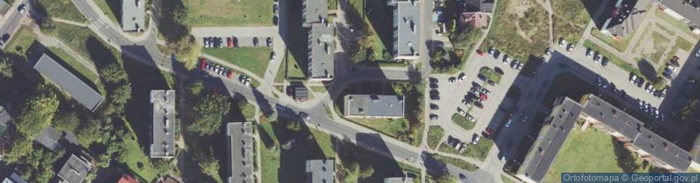 Zdjęcie satelitarne Olga Rak Indywidualna Praktyka Lekarska