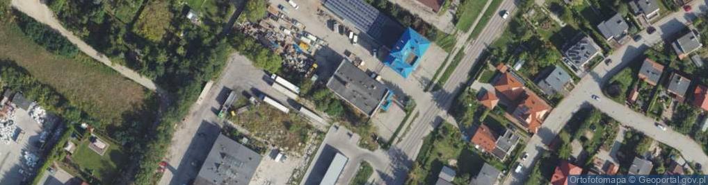 Zdjęcie satelitarne Olsztyńskie Przedsiębiorstwo Realizacji Inwestycji O P R i