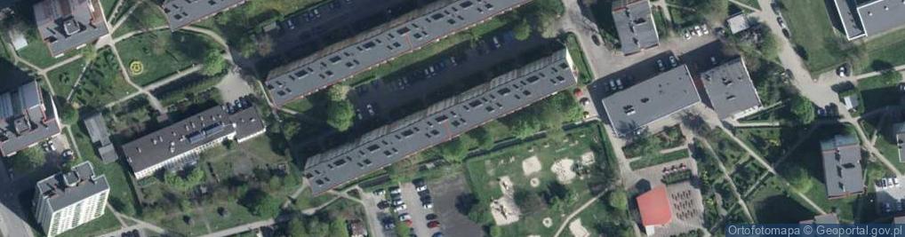 Zdjęcie satelitarne Omega Drobina Grzegorz Nowakowski Arkadiusz