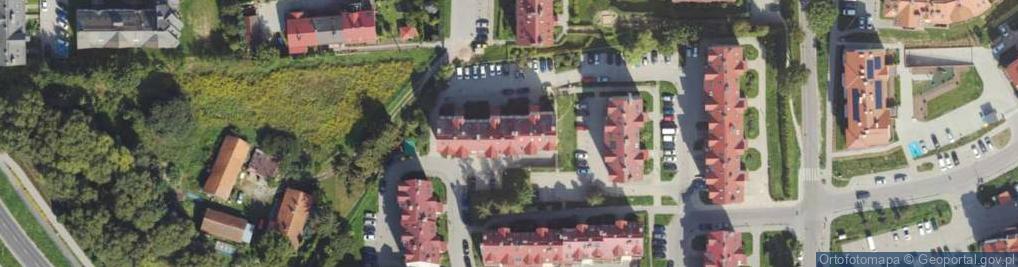 Zdjęcie satelitarne Onko Med w Likwidacji