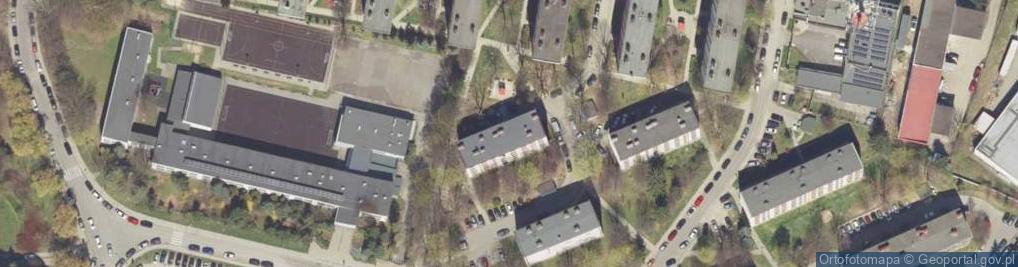 Zdjęcie satelitarne Opaliński Witold