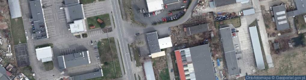 Zdjęcie satelitarne Opolskie Centrum Rowerowe