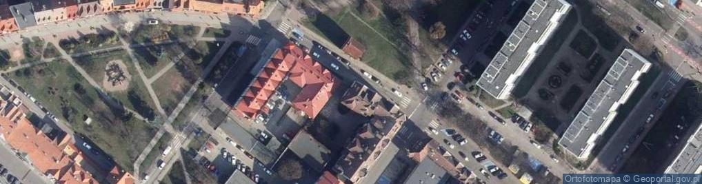 Zdjęcie satelitarne Optanna A P P Modrzejewscy