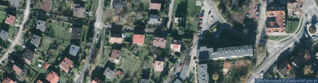 Zdjęcie satelitarne Oravsky Łukasz Orawski