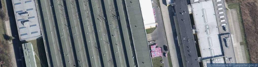Zdjęcie satelitarne Organizacja Zakładowa NSZZ "Solidarność" Hutchinson Polska Zakład Łódź 1