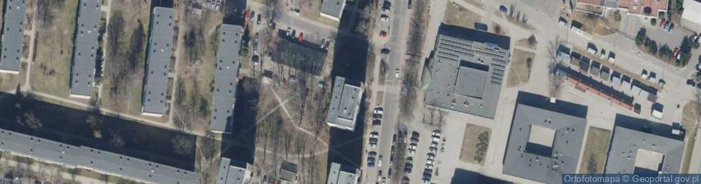 Zdjęcie satelitarne Organizowanie Sieci Dystrybucji